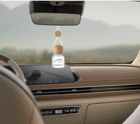 Diffuseur de parfum pour voiture, lot de 2, à suspendre, parfum crème vanille, huile parfumée, longue durée 45+ jours, OEM, vente en gros en Chine