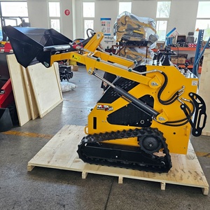 Tassa inclusa <span class=keywords><strong>piccola</strong></span> Skid Steer HAVTEK 460 Versatile Mini Skid Steer Loader con attacchi per smerigliatrice moncone per paesaggistica - Product Image 4