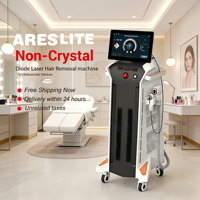Láser de depilación profesional sin cristal AresLite 1200W/2000W/3000W, precio de fábrica de diodos láser de China