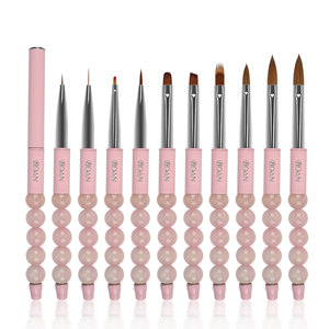 <span class=keywords><strong>Pinceau</strong></span> acrylique en métal <span class=keywords><strong>Kolinsky</strong></span> pinceaux <span class=keywords><strong>aquarelle</strong></span> <span class=keywords><strong>Kolinsky</strong></span> Sable rose de haute qualité Nouvelle arrivée - Product Image 2