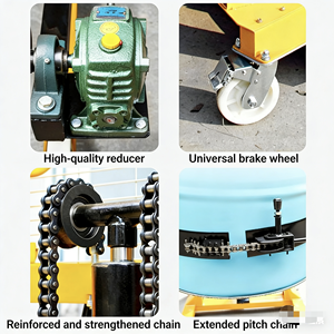 רכב להובלה והעלאה/הורדה של תופי שמן הידראוליים, תופי ברזל ותופי פלסטיק - Product Image 2