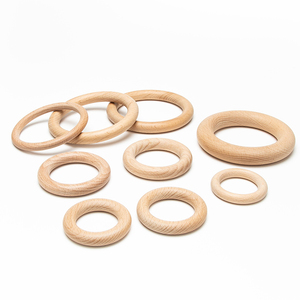 Sunbo sử dụng gỗ rắn chất lượng cao để làm nhẫn gỗ được xử lý tinh tế và thủ công mỹ nghệ hiện đại làm vật phẩm trang trí - Product Image 6