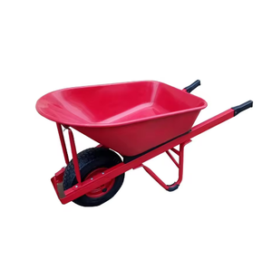Plateau en acier <span class=keywords><strong>100L</strong></span> avec roue pneumatique <span class=keywords><strong>Brouette</strong></span> robuste WB8602 - Product Image 1