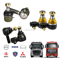 OEM 45420-2391 45430-2391 High Quality Heavy Duty Tie Rod End Ball Joint with Brass Threaded Stud for Hino Truck Steering