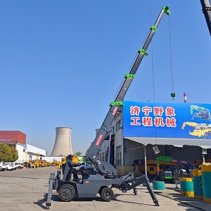 Hot bán 3 tấn 5 tấn 8 tấn 10 tấn Mini xây dựng Spider cần cẩu thủy lực với điều khiển từ xa - Product Image 4