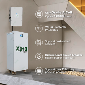 Batterie domestique solaire verticale Xiho Grade A LiFePO4 51.2V 300Ah 280Ah 16KWH 15KWH pour stockage d'énergie - Product Image 4