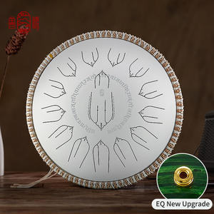 Tambor de Lengüetas de Acero Luru de 15 Notas y 14 Pulgadas, 432Hz, Instrumento de Percusión Étnica para Yoga, Meditación y Sanación Sonora, Tambor Musical - Product Image 3
