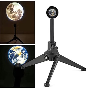 Lampada Proiettore LED USB Terra-<span class=keywords><strong>Luna</strong></span>, Luce Notturna Decorativa per Casa, Lampada <span class=keywords><strong>Luna</strong></span> Portatile per Camera da Letto, Proiettore Pianeti 3D - Product Image 1