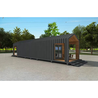 Vente en gros de maisons préfabriquées et personnalisables avec cabine de bureau Maisons faciles à assembler Conteneur d'habitation modulaire préfabriqué