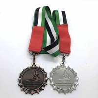 Médailles de récompense de course de sports or blanc métal plaqué sur mesure 3d Europe Marathon médaille médailles et trophées Art populaire
