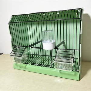 Jaula <span class=keywords><strong>de</strong></span> exhibición ligera para pájaros con perchero <span class=keywords><strong>y</strong></span> bandeja, ideal para <span class=keywords><strong>canarios</strong></span>, serinas, loros <span class=keywords><strong>y</strong></span> pinzones Gouldian - Product Image 5