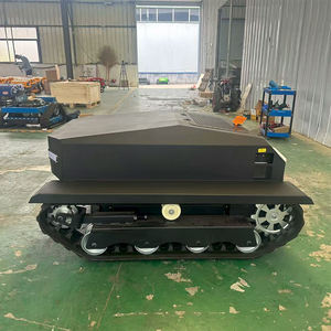 روبوت جز العشب ذاتي الحركة بالكامل مع نظام تحديد المواقع العالمي/تقنية RTK بقوة 1600 واط و24 فولت ومحرك رباعي الأشواط مع تجنب العوائق للاستخدام المنزلي والصناعي - Product Image 4