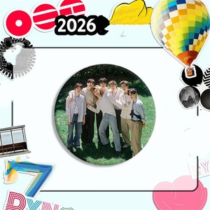 Insignias Redondas de Acrílico y Hojalata de los Ídolos de KPOP por el 13º Aniversario: JK, J-HOPE, RM, JIN, JIMIN, <span class=keywords><strong>SUGA</strong></span>, V - Broches y Accesorios para Bolsos Estilo Coreano - Product Image 6