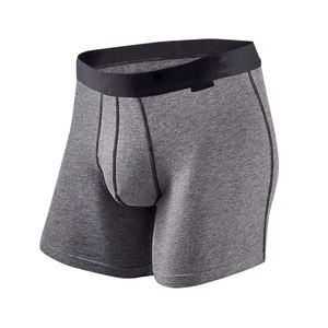कस्टम लोगो अंडरवियर पुरुष बांस/मॉडल/कॉम्ब कॉटन बॉक्सर कच्छा पुरुष थोक पुरुषों का बॉक्सर कच्छा रेशम सांस लेने योग्य ट्रेंडी शॉर्ट - Product Image 2
