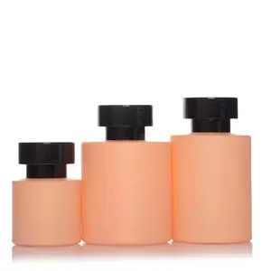 Home Duft Reed Aroma therapie Glasflasche 90ml 150ml 200ml Orange Runde Aroma therapie flasche
