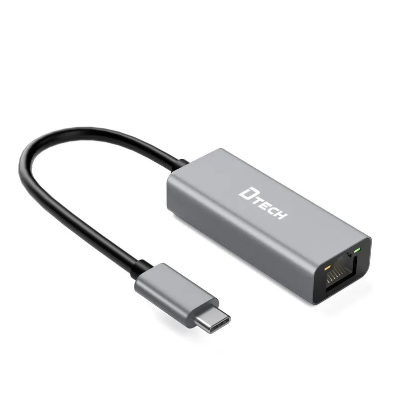 DTECH USB 3,0 Type-C штекер к Rj45 проводной гигабитный Ethernet Lan адаптер сетевой карты для WIN8/10/11