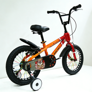 Vélo de montagne pour enfants MTBGO, 12 <span class=keywords><strong>pouces</strong></span>, 4 roues, cadre en acier, pour garçons de 2 à 7 ans, idéal pour les élèves du primaire. - Product Image 1
