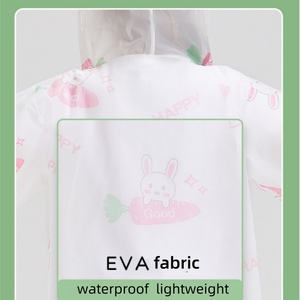 Impermeabile per Adulti in EVA, Design 3D Cartoon, Ecologico, Antivento, Traspirante, Leggero, per Viaggi ed Escursioni - Product Image 3