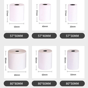 Thermal Paper Thermal Paper Rolls For 80x80mm 57x50mm 55gsm Thermal Paper Jumbo Roll