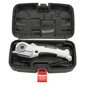 กรรไกรตัดผ้าพรมแบบมือถือ ใบมีดสแตนเลส หนา 3 มม. ใช้แบตเตอรี่ลิเธียม กำลังไฟเล็ก สำหรับงานตัดข้ามพรมแดน - Product Image 2