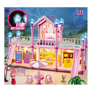 Casa de Muñecas, Casa de Juegos para Niños, Mansión de Ensueño, Villa de Princesas, Juego de Muebles para Contar Historias, Regalo de Cumpleaños o Festividades - Product Image 5