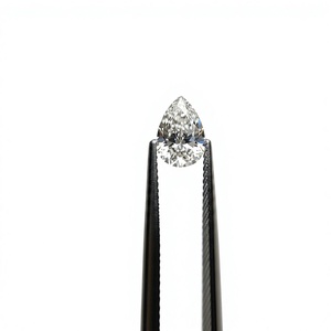 Diamante Suelto con Corte Pera Cultivado Naturalmente en Laboratorio, Certificado IGI con Perforación Láser, Color D para Joyería - Product Image 1