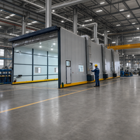Cabine de peinture industrielle avec système électrique anti-explosion