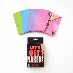LET'S GET NAKED Jeu de cartes interactif pour adultes Date romantique Soirée amusante pour les couples Comprend Sex Toys - Product Image 4