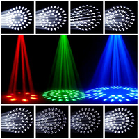 Équipement DJ, projecteur à faisceau mobile pour DJ, éclairage de scène disco, 295 W, tête mobile avec anneaux lumineux LED