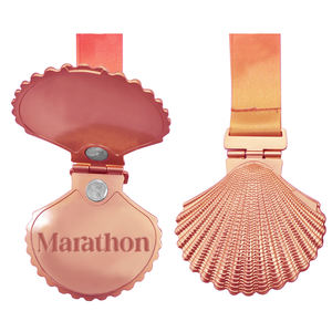 Medalla deportiva de aleación de zinc duradera personalizable de alta calidad con acabado Chapado en pulido para eventos y juegos de atletas - Product Image 1