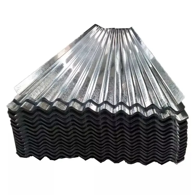 Low Price Zinc Iron Sheet GI Galvanized Steel Roofing Sheet Corrugated For Bangladesh