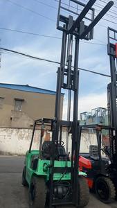 Montacargas Diésel Mitsubishi Usado de 3 Toneladas, Tracción 4x4, 2 Años de Garantía, Construcción Japonesa Original, Manejo de Contenedores, Mástil de 3 Etapas - Product Image 5