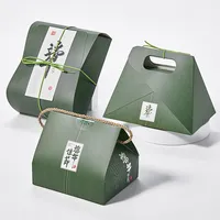 Unregelmäßige pyramidenförmige Papierbox für Seilreifen-Geschenkverpackungen, individuell anpassbar nach Bedarf.
