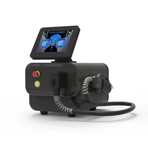 Xách tay Q-SWITCH Nd Yag laser công suất cao loại bỏ hình xăm Carbon lột da whting năng lượng cao Q Switched ND Yag máy laser