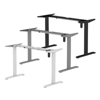 Mécanisme de levage électrique à moteur unique à 2 niveaux pour tables réglables en hauteur, cadre de bureau ergonomique pour bureau debout