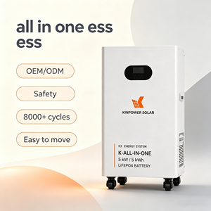 Système de stockage d'énergie résidentiel, batterie au lithium-fer 51,2 V 100 Ah 5 kWh 10 kWh, pack ionique - Product Image 6