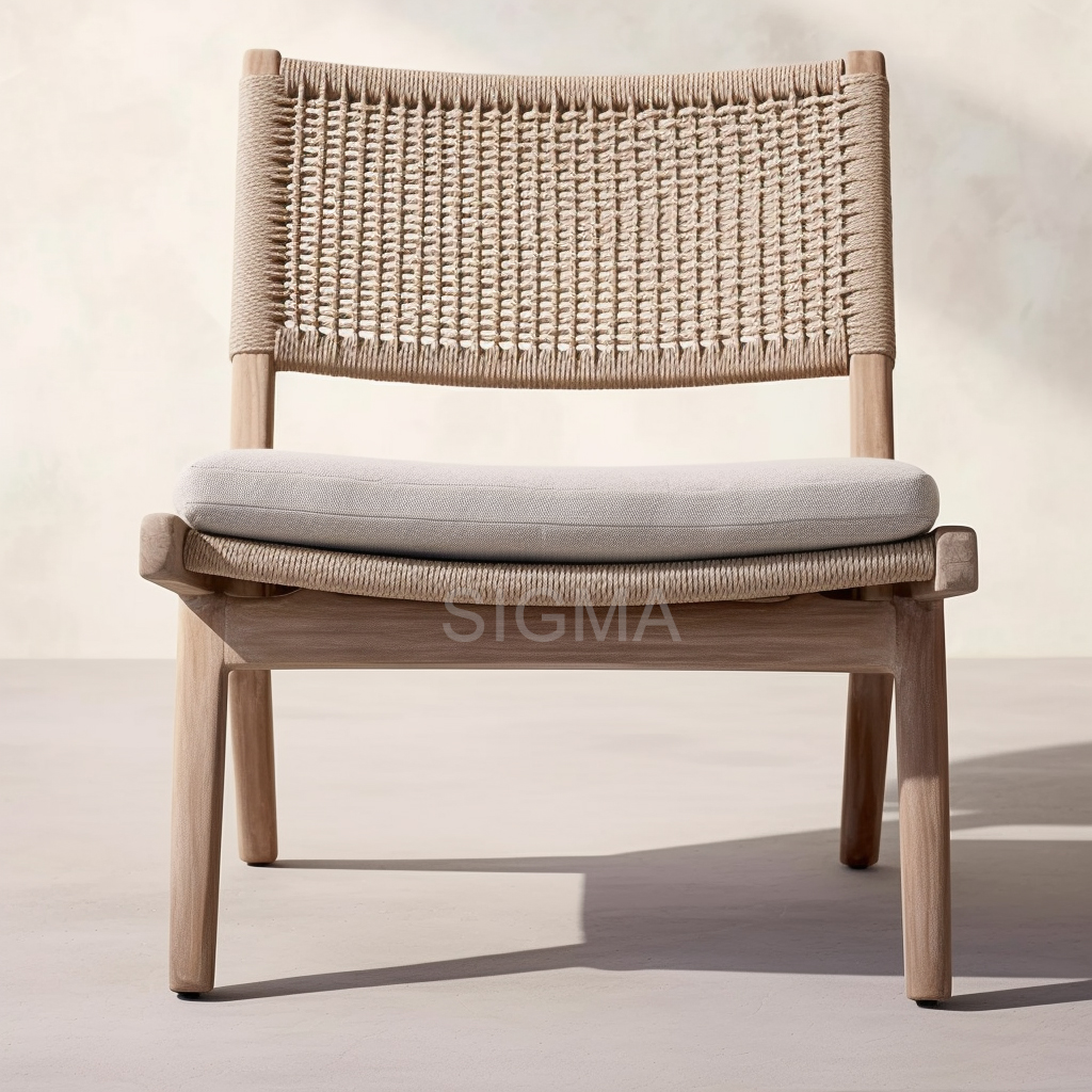 New style modern Outdoor patio garden sets wood furniture teak dining table and chair set
