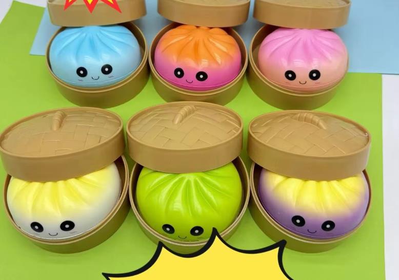 Slow Rebound Large Baozi [Steamer + Baozi] OPP Packaging