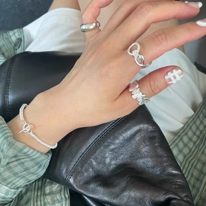 925 Sterling Silver Heart Braided <b>Open</b> <b>Ring</b> For Women Everyday Wear - Product Image 3