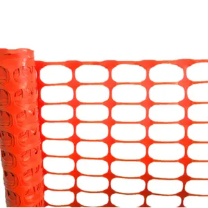 厂家批发高强度热卖绿色橙色塑料雪安全栅栏网