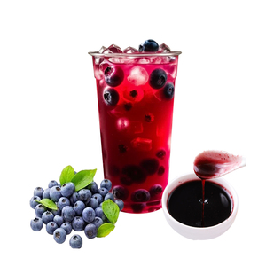 Sirop concentré d'ananas Halal 1,3 L, saveur fruitée, pour la fabrication de boissons, menus de bubble tea exotiques, en bouteille - Product Image 4