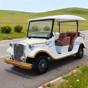 Voiture électrique rétro personnalisée, style classique de rue, pour le tourisme et les balades, véhicule électrique de type cart classique - Product Image 6