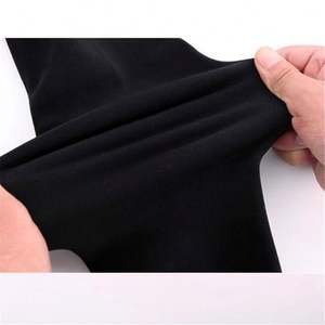 Women Winter Thicken 300g Solid Color Sexy Velvet High Waist Warm Leggings - Product Image 3