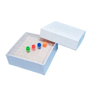 CTB-5016 Lab supplies water resistant coating 81 Wells Freezing box for 2ml/1.8ml cryovial tube