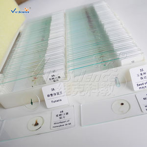 Bildungs-Mikroskop-Objektträger, 120-teiliges Set mit Tieren und Pflanzen für Biologische Mikroskopie - Product Image 2