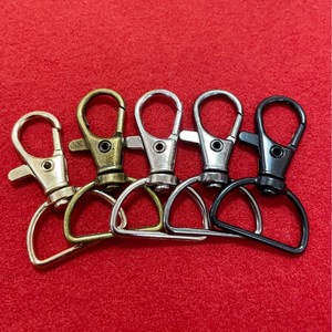 Mosquetón de aleación de zinc con cierre de boca de pez, accesorio duradero para llavero, bolsos, joyería y artículos para mascotas 103 - Product Image 2