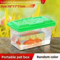 Fabricant en gros de petits et moyens aquariums portables fermés transparents, aquariums pour tortues, boîtes pour animaux de compagnie, boîtes d'élevage de reptiles