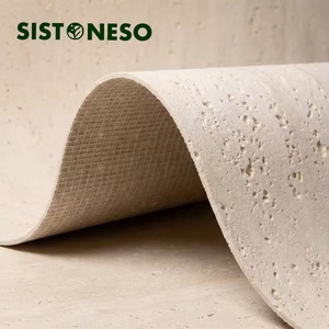 Revestimiento <span class=keywords><strong>de</strong></span> Piedra Flexible <span class=keywords><strong>de</strong></span> Travertino 3D con Textura <span class=keywords><strong>de</strong></span> Alta Simulación para Diseño <span class=keywords><strong>de</strong></span> <span class=keywords><strong>Interiores</strong></span> <span class=keywords><strong>de</strong></span> Lujo - Product Image 1
