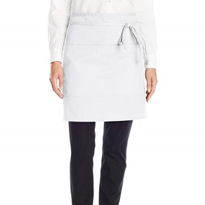 Grembiule da Cucina Coreano alla <span class=keywords><strong>Moda</strong></span> Riutilizzabile a Mezza Vita in Cotone Organico Naturale e Lino per Ristoranti, Caffetterie, Studi e Cucina - Product Image 3