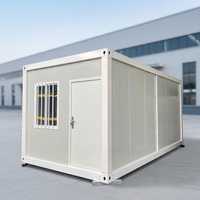 Maison préfabriquée extensible de luxe personnalisée de 20 pieds ou 40 pieds, villa modulaire au design moderne, ignifuge, résistante aux tremblements de terre, compatible solaire